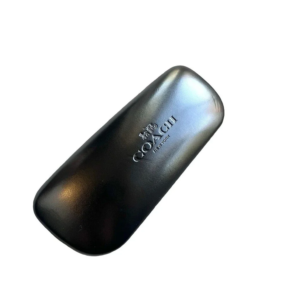 Coach Black Protective Hard Case Unisex for  Glasses/ Sunglasses